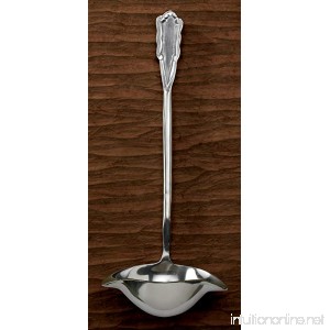 KINDWER Victorian Handle Serving Ladle 15-Inch Silver - B00NEY80E2
